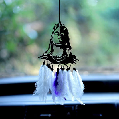 Hanging Car Accessories Lord Adiyogi Shiva Emblem