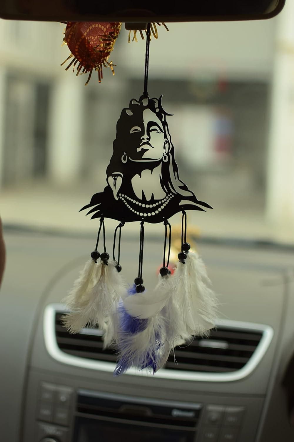 Hanging Car Accessories Lord Adiyogi Shiva Emblem